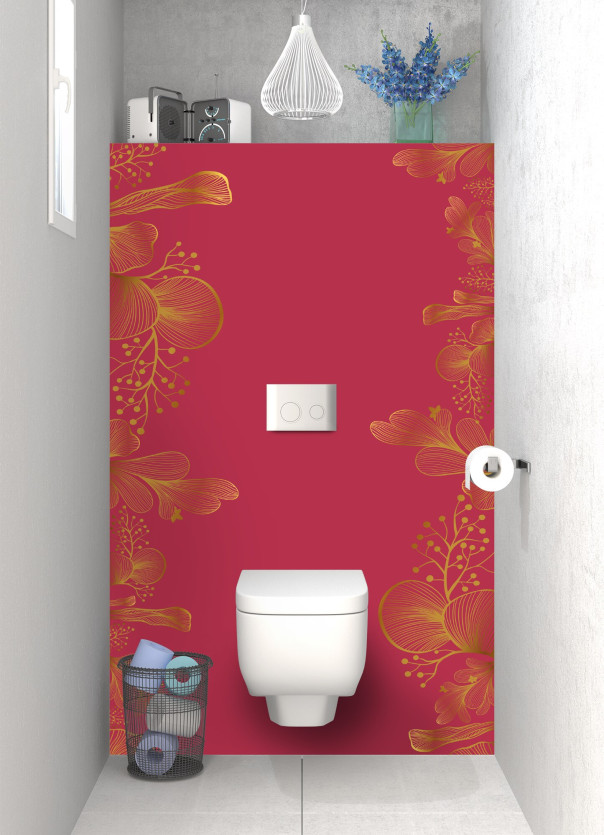 Panneau WC DPB14165A couleur Grenadine