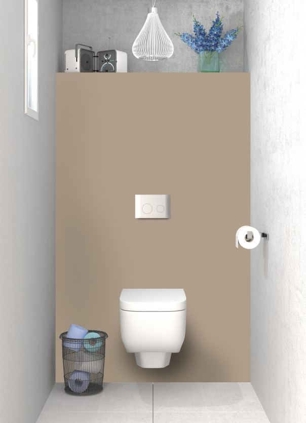 Panneau WC Taupe