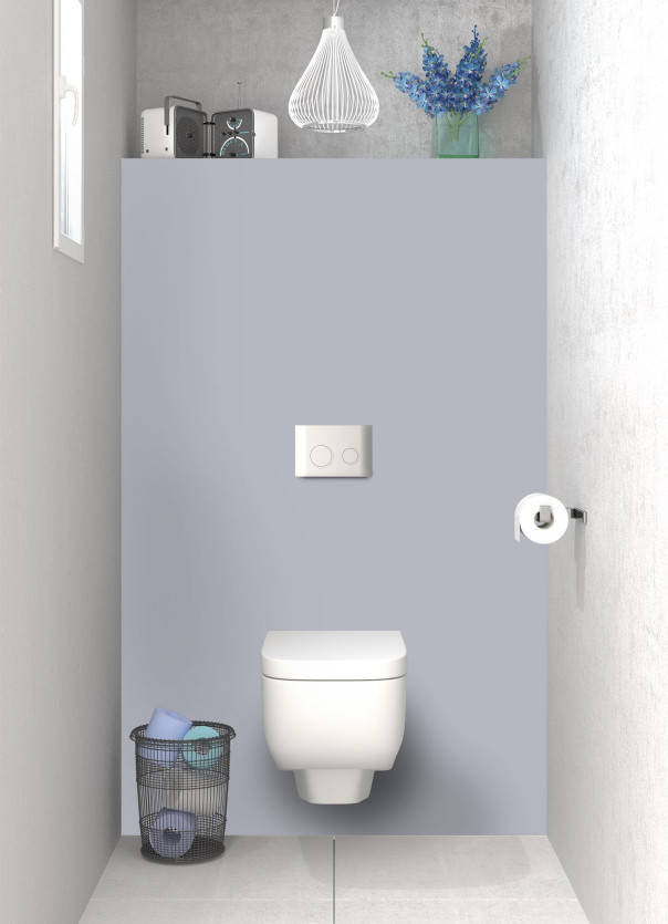 Panneau WC Gris metal