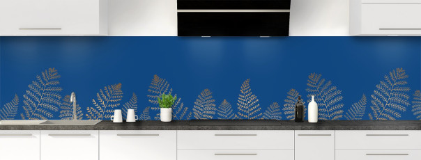 Crédence de cuisine DP14164A couleur Classic blue panoramique