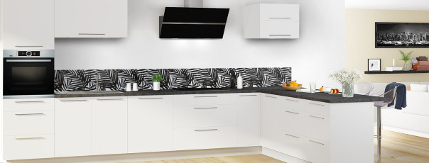 Crédence de cuisine BU00006IN frise en perspective