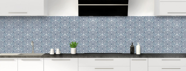 Crédence de cuisine SH25878A couleur Marine panoramique