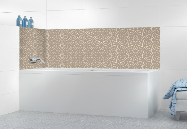 Panneau de bain STB12108A couleur Taupe