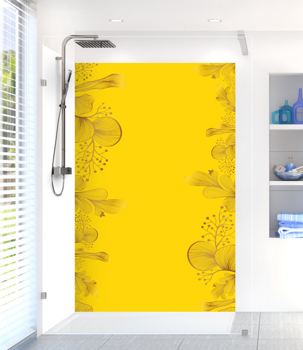 Panneau de douche DPB14165A couleur Citron