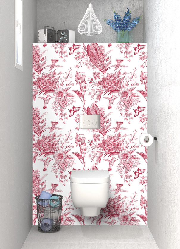 Panneau WC SHB47913A couleur Grenadine