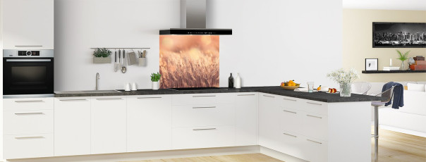 Crédence de cuisine AB20839A fond de hotte en perspective