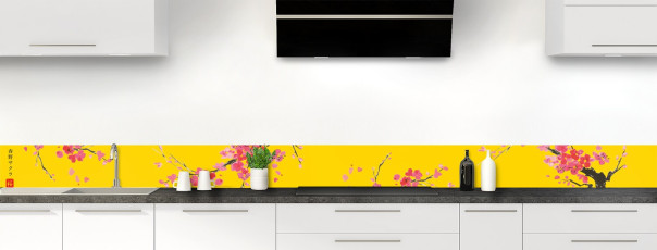 Crédence de cuisine SH29295A couleur Citron frise