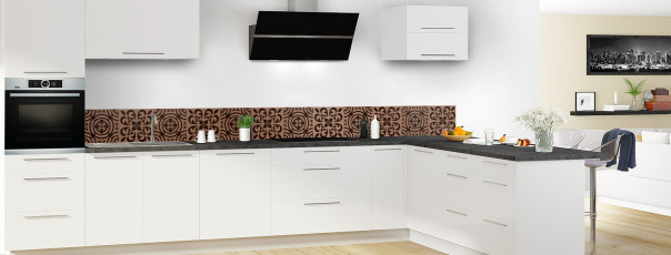 Crédence de cuisine  SC17040CU frise en perspective