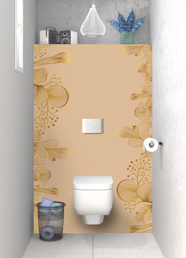 Panneau WC DPB14165A couleur Marron Laqué