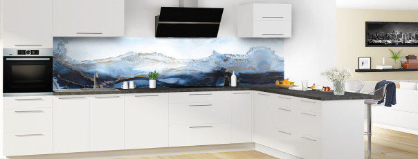 Crédence de cuisine SD07094A panoramique en perspective