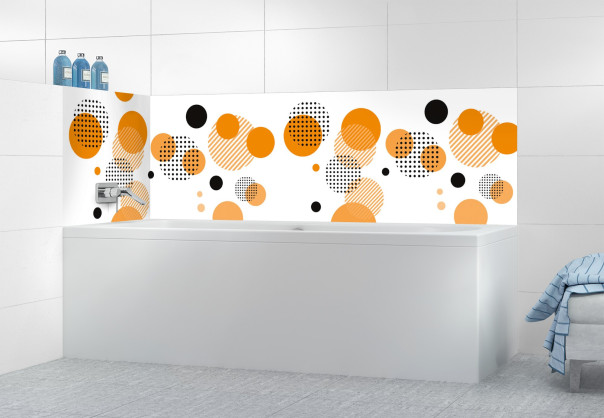 Panneau de bain SCB21072A couleur Tangerine