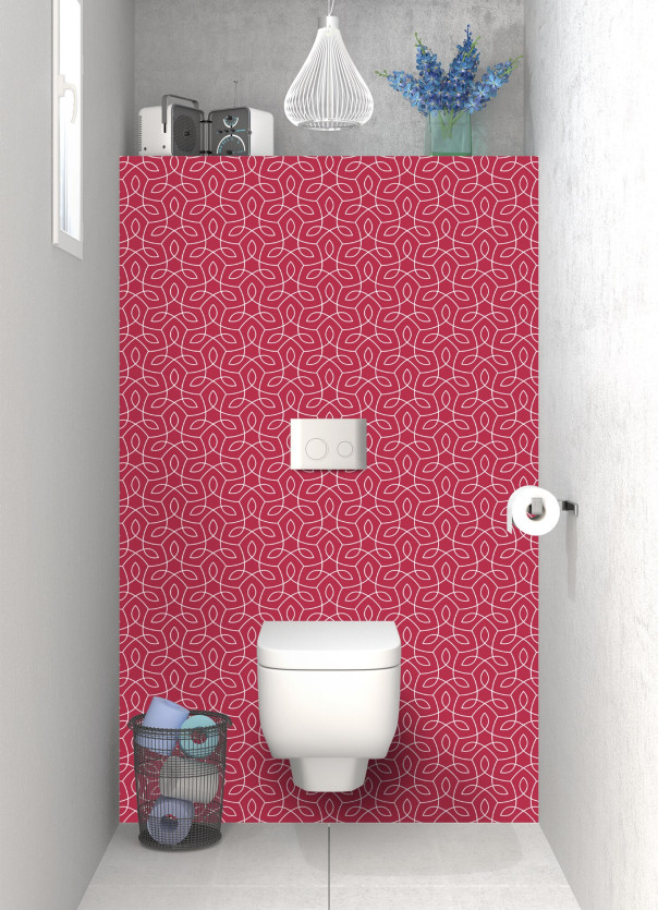 Panneau WC STB12108A couleur Grenadine