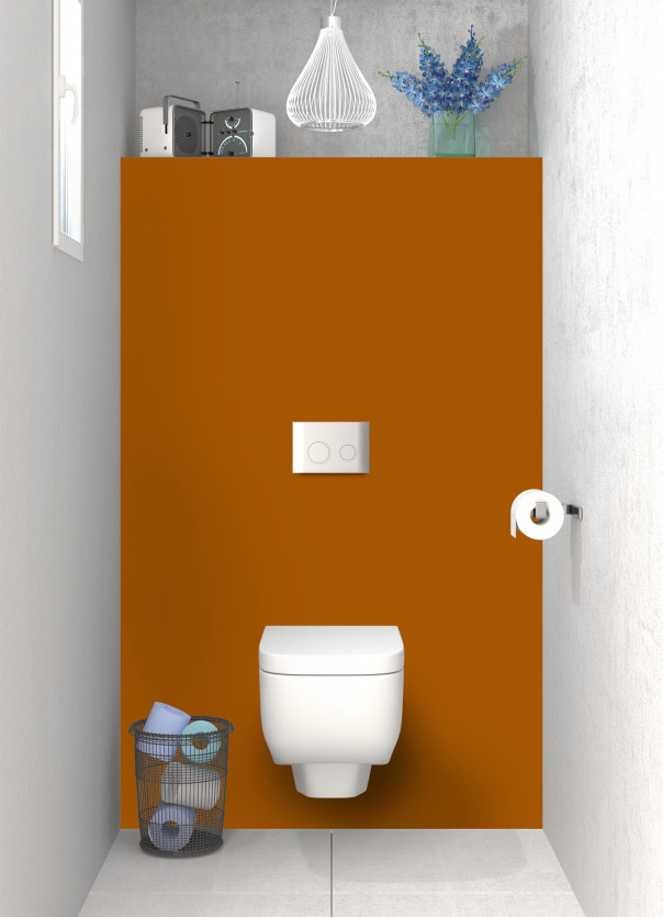 Panneau WC Caramel