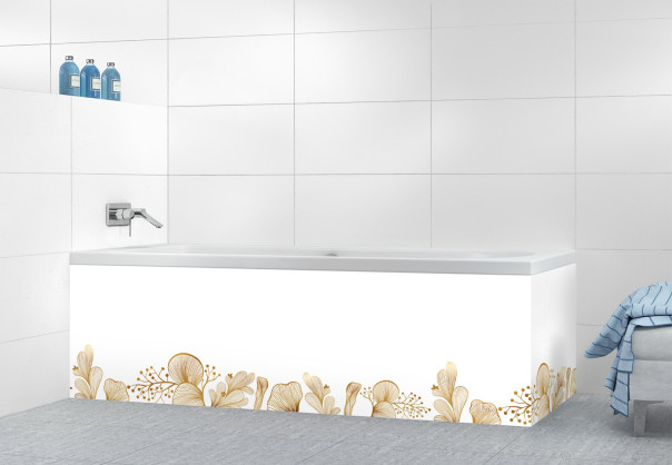 Panneau tablier de bain DPB14165A couleur Blanc