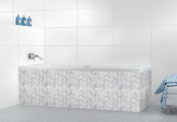 Panneau tablier de bain SHB63590A couleur Carbone