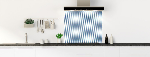 Crédence de cuisine BU00001A couleur Classic blue fond de hotte