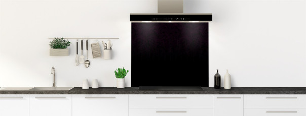 Crédence de cuisine SH24258BL fond de hotte