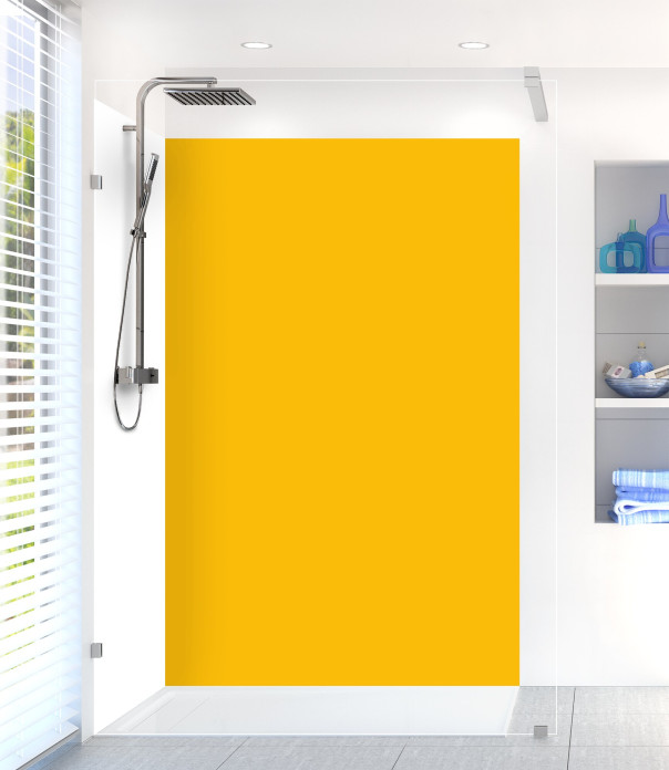 Panneau de douche Jaune d'œuf