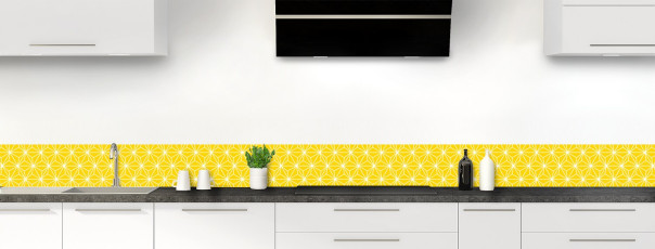 Crédence de cuisine SH33094A couleur Citron frise