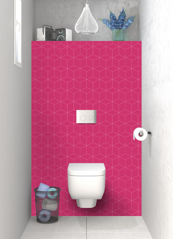 Panneau WC SHB22222B couleur Hortensia