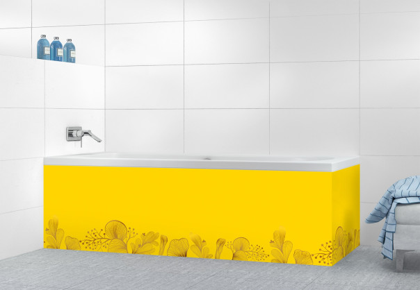 Panneau tablier de bain DPB14165A couleur Citron