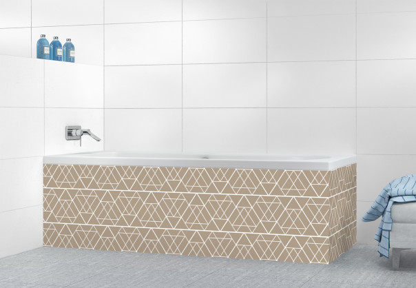 Panneau tablier de bain DPB14161A couleur Taupe