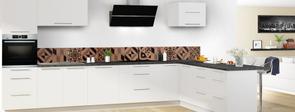 Crédence de cuisine HM01705CU frise en perspective