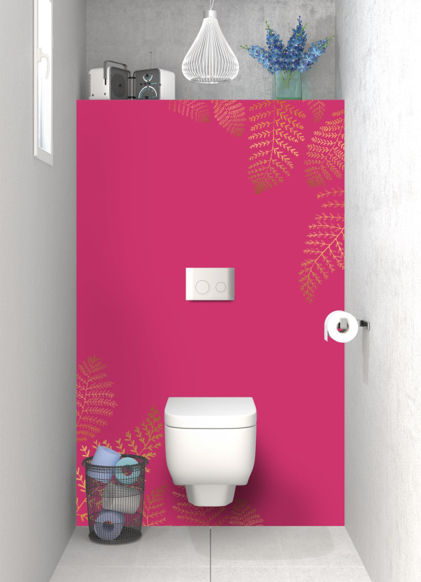 Panneau WC DPB14164A couleur Hortensia