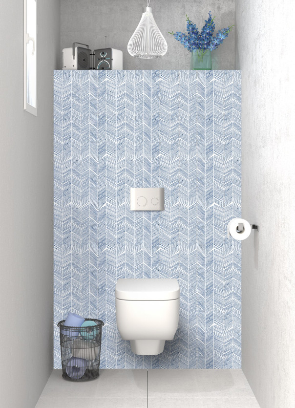 Panneau WC SHB63590A couleur Classic blue