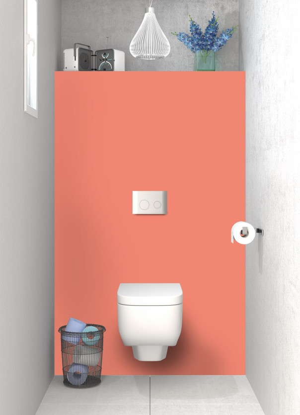 Panneau WC Living coral