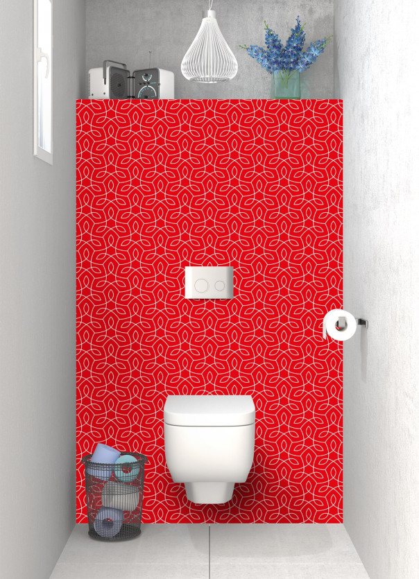 Panneau WC STB12108A couleur Rouge Vif