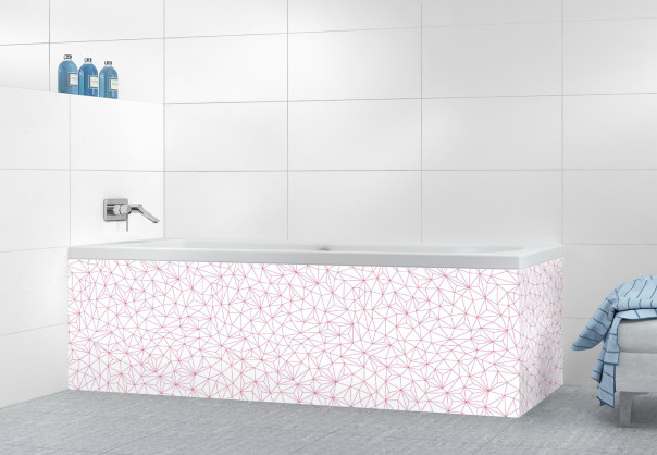 Panneau tablier de bain BUB21105A couleur Hortensia