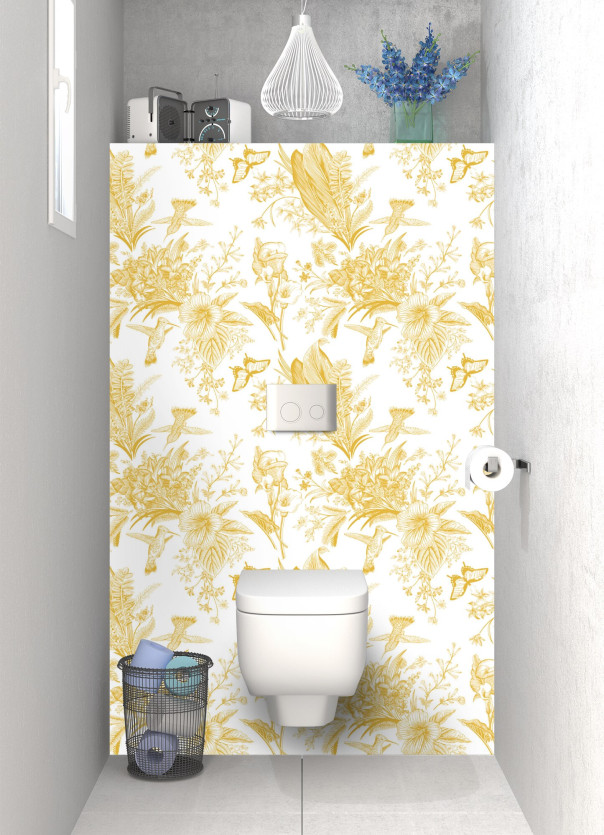 Panneau WC SHB47913A couleur Moutarde