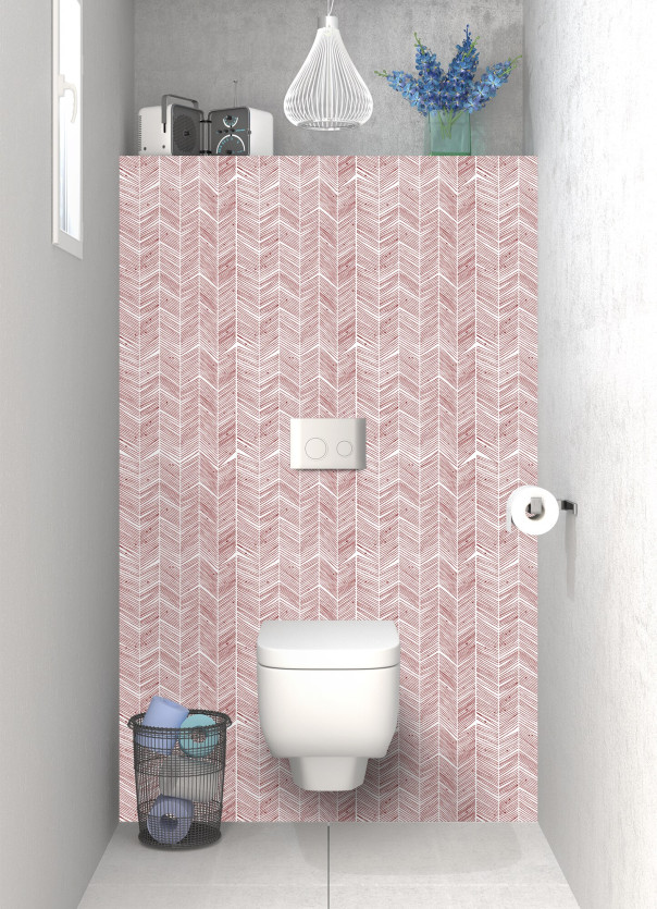 Panneau WC SHB63590A couleur Carmin