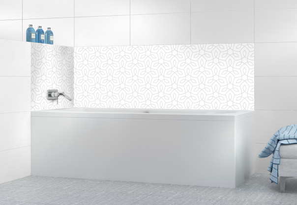 Panneau de bain STB12108A couleur Blanc