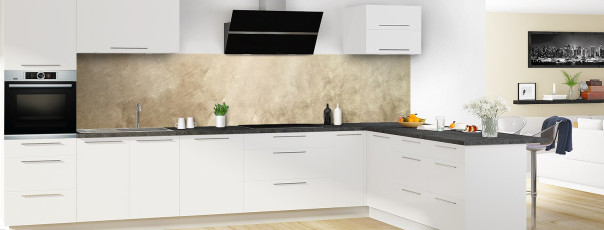 Crédence de cuisine SH23889A panoramique en perspective