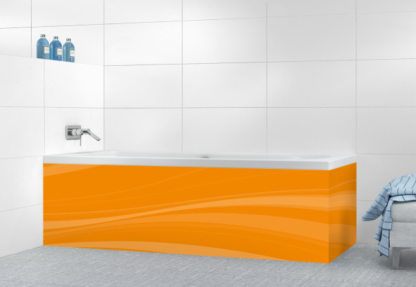 Panneau tablier de bain CPB05111F couleur Tangerine