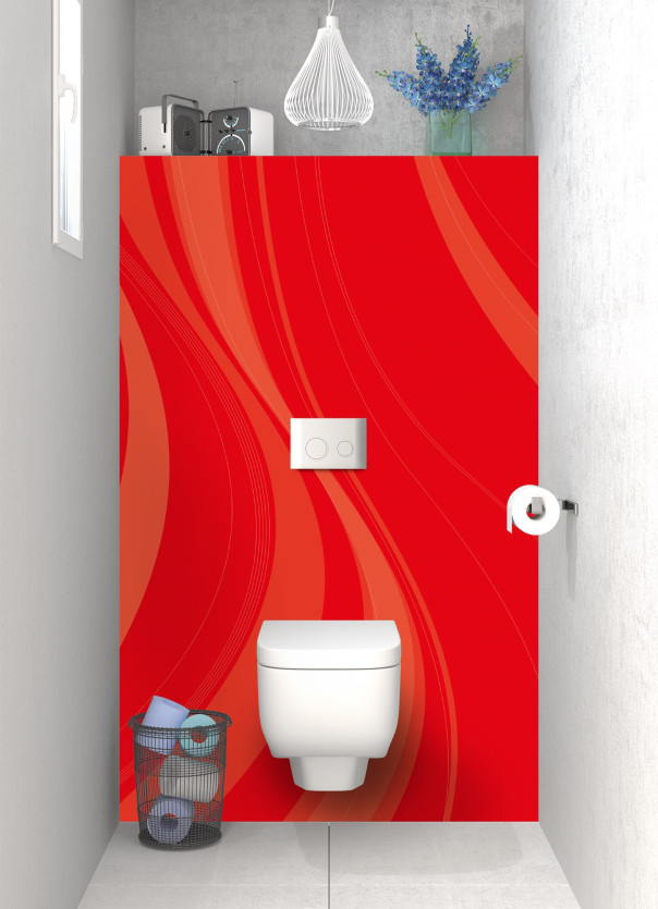 Panneau WC CPB05111F couleur Rouge Vif