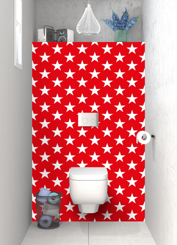 Panneau WC SCB21088A couleur Rouge Vif