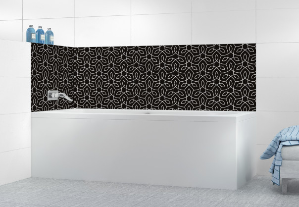 Panneau de bain STB12108A couleur 100 Noir