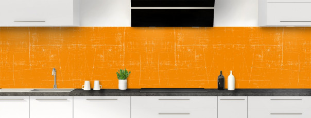 Crédence de cuisine BA13309F couleur Tangerine panoramique
