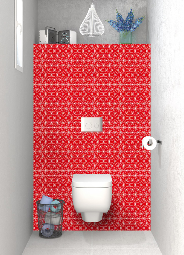 Panneau WC SHB33094A couleur Rouge Vif