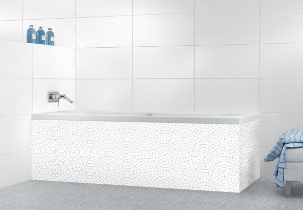 Panneau tablier de bain SHB17031B couleur Blanc
