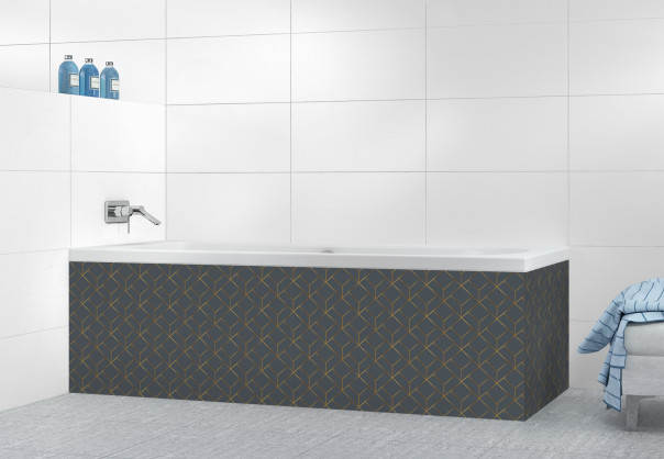 Panneau tablier de bain SHB10996A couleur Carbone