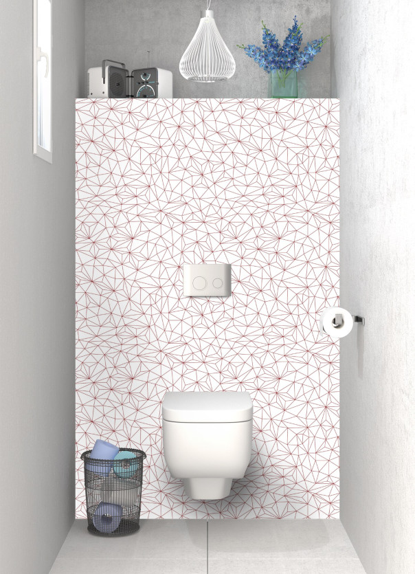 Panneau WC BUB21105A couleur Carmin