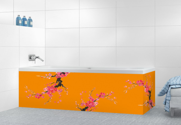 Panneau tablier de bain SHB29295A couleur Tangerine