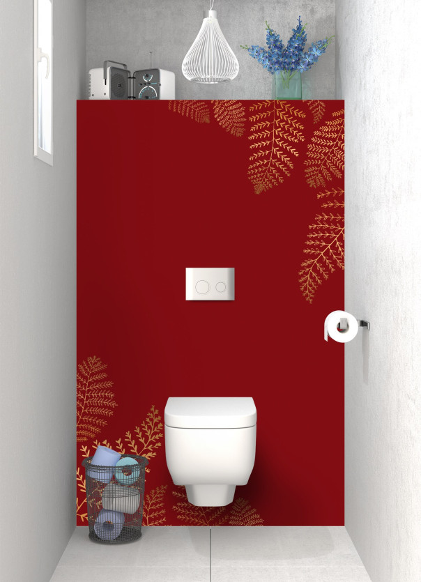 Panneau WC DPB14164A couleur Carmin