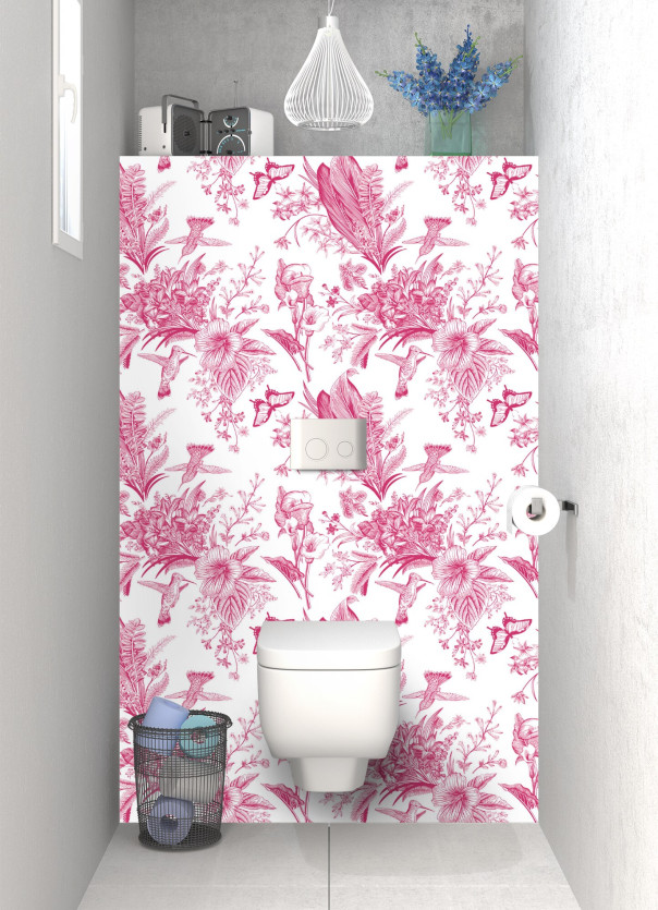 Panneau WC SHB47913A couleur Hortensia