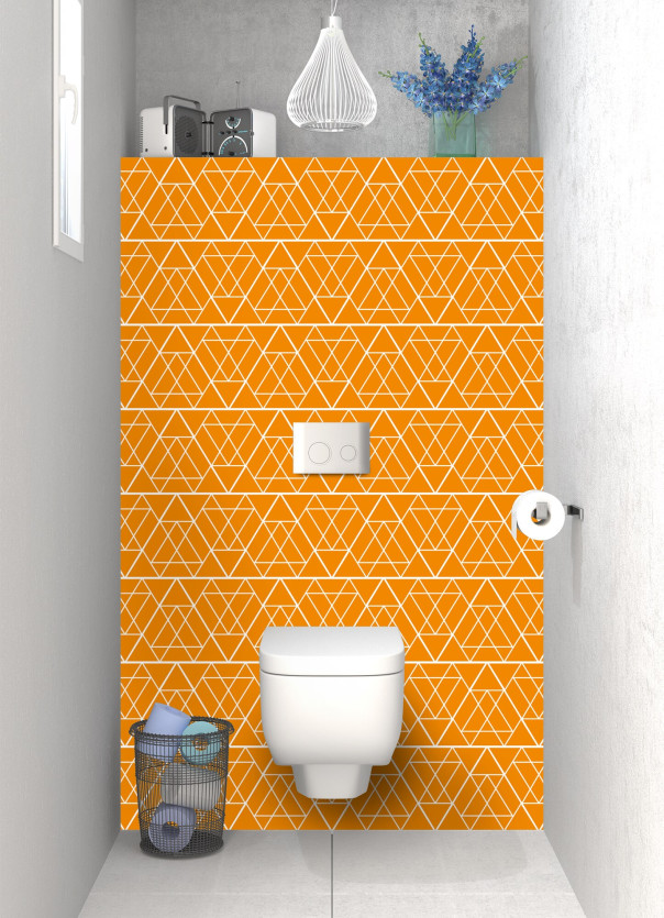 Panneau WC DPB14161A couleur Tangerine