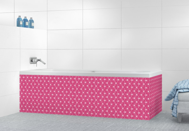 Panneau tablier de bain SHB33094A couleur Hortensia